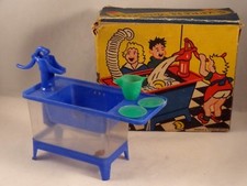 RARE ancien jouet miniature poupée imitation fillette Express Vaisselle + boîte