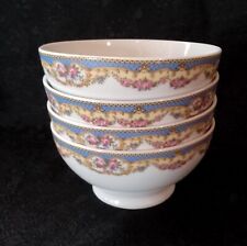 Lot De 4 Bols En Porcelaine APILCO France Yves Deshoulières 30CL