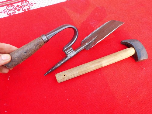 Outil ancien boutoir - ancien,