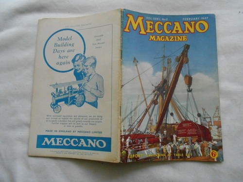 Meccano magazine february 1947 - meccano, magazine-february,1947