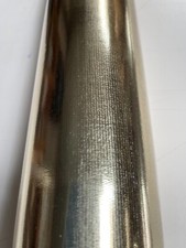 Toile cirée METAL or/gold - Nappe cirée - Largeur 140 cm