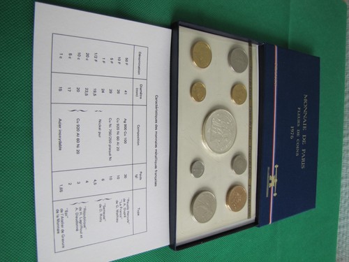 Coffret fleurs coins 1976 - coffret,