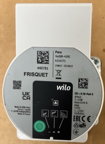 Circulateur wilo para - wilo, ku