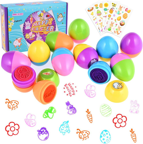 œufs pâques 12pcs tampons - Œufs,
