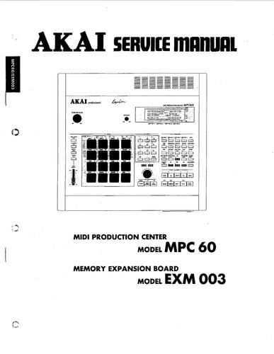 Service manuel instructions - manuel, d'instructions