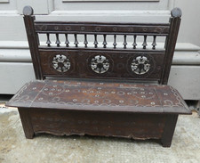 Jouet Breton banc coffre