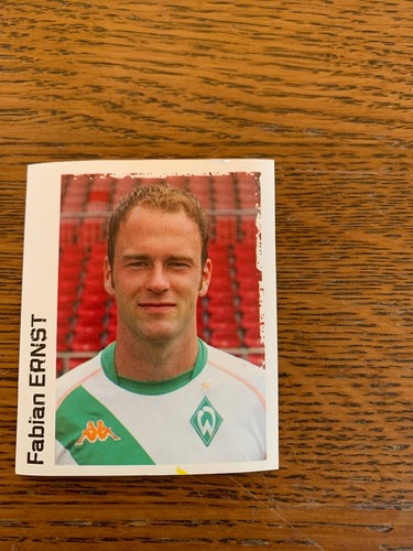 Sticker panini fabian ernst - sticker,
