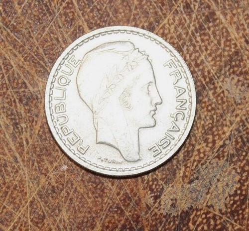 Francs 1947 small - 10, head