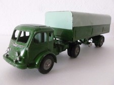 Renault 120 Ch avec remorque bachée CIJ années 60 no DINKY JRD NOREV jantes gris