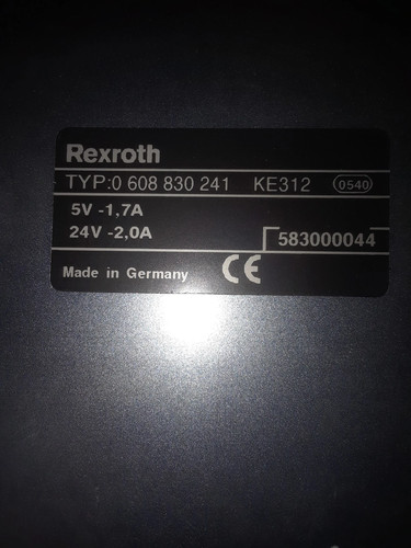 Rexroth ke312 unité - rexroth,