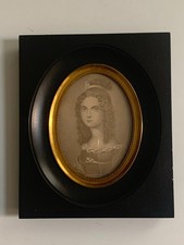 RARE PORTRAIT MINIATURE DE