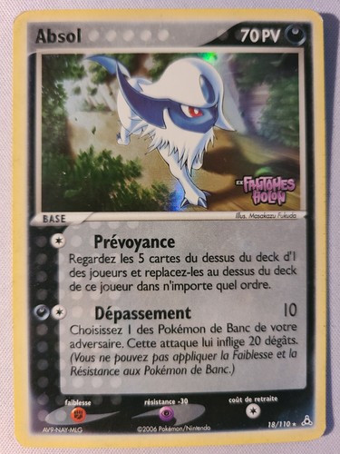 Pokémon absol 110 - 18/110, 2006