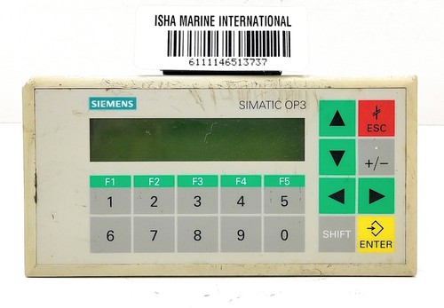 Siemens simatic op3 panneau - op3,