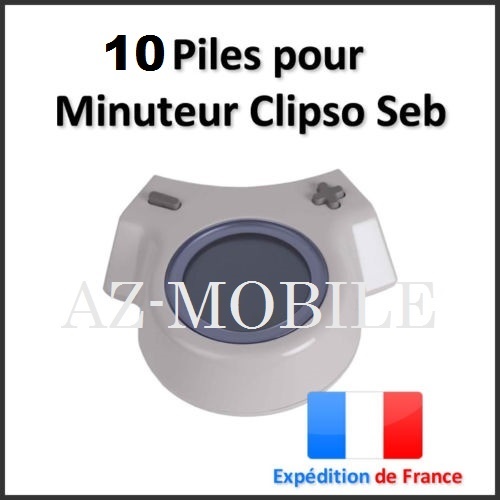 10x piles bouton batterie - 10x,