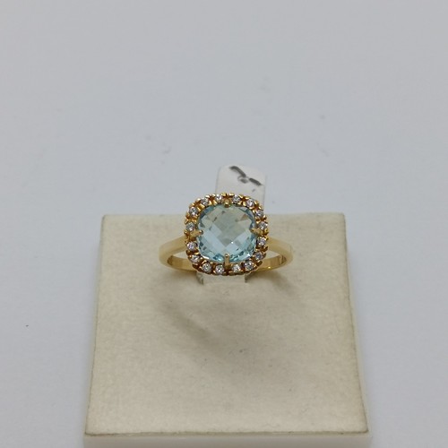 Bague femme avec topaze - femme,