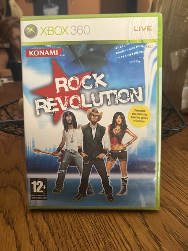 Xbox 360 rock revolution - xbox,