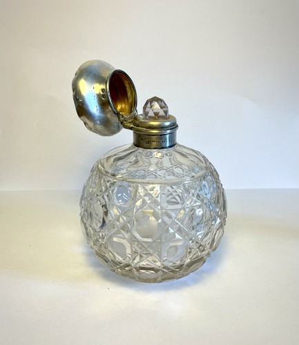 Flacon parfum cristal taillé - flacon,
