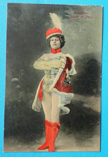 Cpa 1900 femme cabaret - femme,