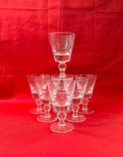 1 verre à vin blanc rouge en cristal signé SAINT LOUIS modèle JERSEY 13 cm
