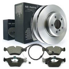 Disques de Frein Jeu de Plaquettes Contact D'Usure Avant pour BMW X3 E83 Xdrive