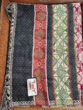 Écharpe Stole Wollschal Châle Pashmina Couverture En Laine De Yak Du Tibet 10C