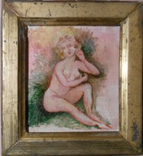 Miniature Nu féminin-Cadre en