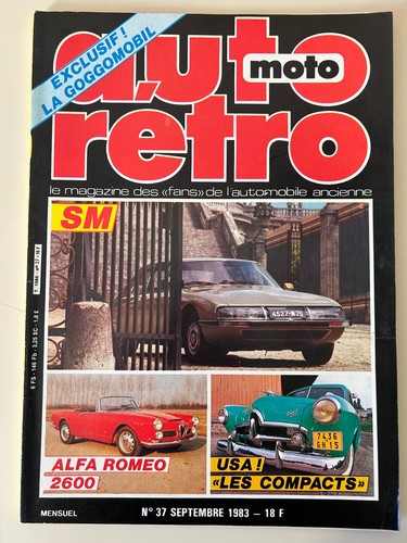 Magazine auto moto retro - retro, n°37