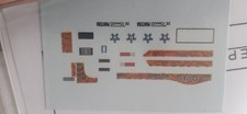 decals decalcomanie 1/43 de