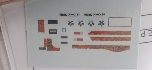Decals decalcomanie de - decals, 1/43