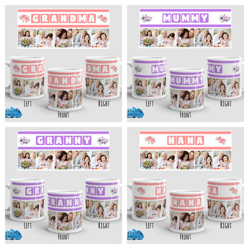 Personalised mothers day mug - personalised,