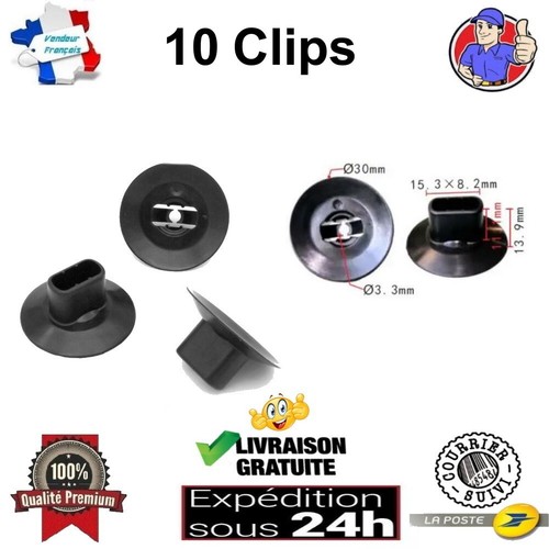 Clips pare boue - , megane