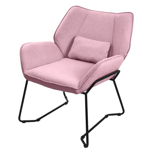 Fauteuil relaxation rose en - rose,