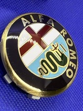 Logo Badge Centre De Roue Cache Moyeux Alfa Romeo 50 mm 60652886 Original