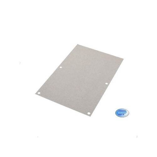 Plaque feuille mica - mica, four