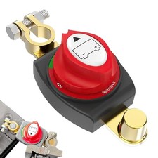 Interrupteur d'Isolateur de Batterie Coupe Circuit Batterie DC 12-48V Interru...