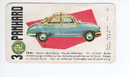 Automobile panhard taxi dyna - ,