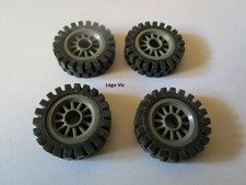 Lego 30155c01 x4 Tire Wheel