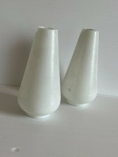 2 Anciens Abat Jour Verre applique lampe tulipe  Vintage An 50 60 70 Sep27B