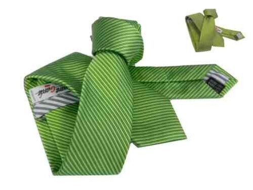 Cravate slim vert soie couleur - cravate,