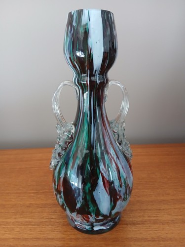 Vase verre souffle somerso - vase,
