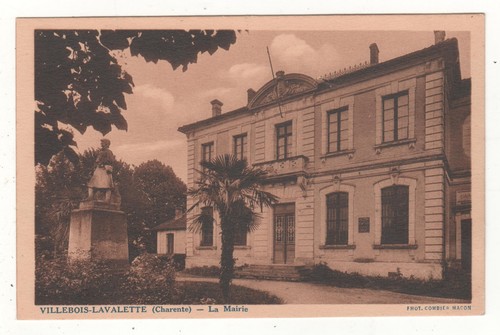 Cpa villebois lavalette - cpa,
