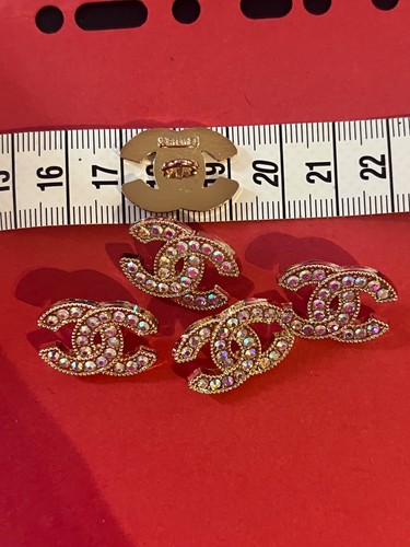 Boutons chanel vintage - boutons,