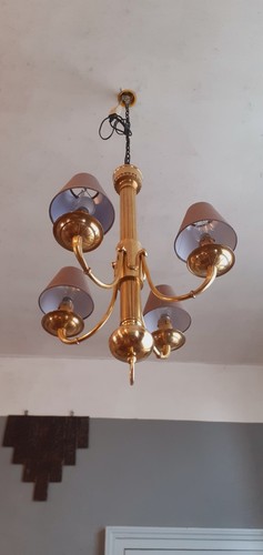 Lustre bronze art - art, déco