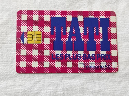 Télécarte française tati - télécarte,