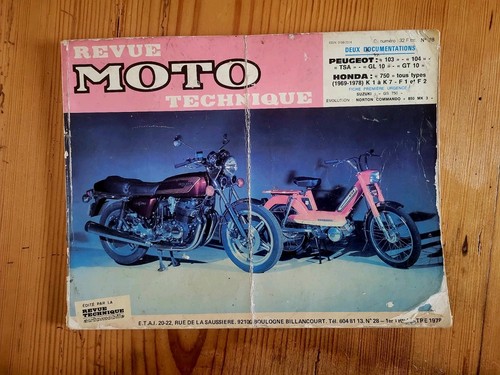 Revue moto technique 28 - moto, n°