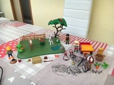 Playmobil :  5457 : Compact Set Cavaliers Avec Poneys Et Carriole 