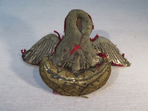 Ancienne broderie fils - ancienne, et
