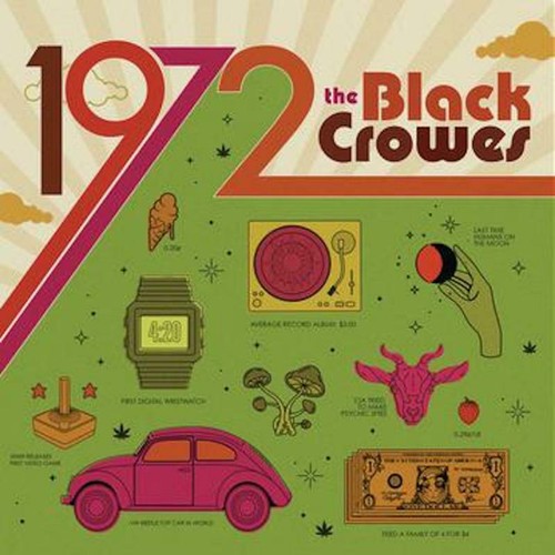 Black crowes 1972 vinyle - black, lp