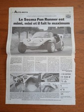 Page de journal SECMA FUN
