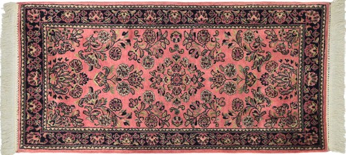 Tapis sarough 70x140 fait main - tapis,